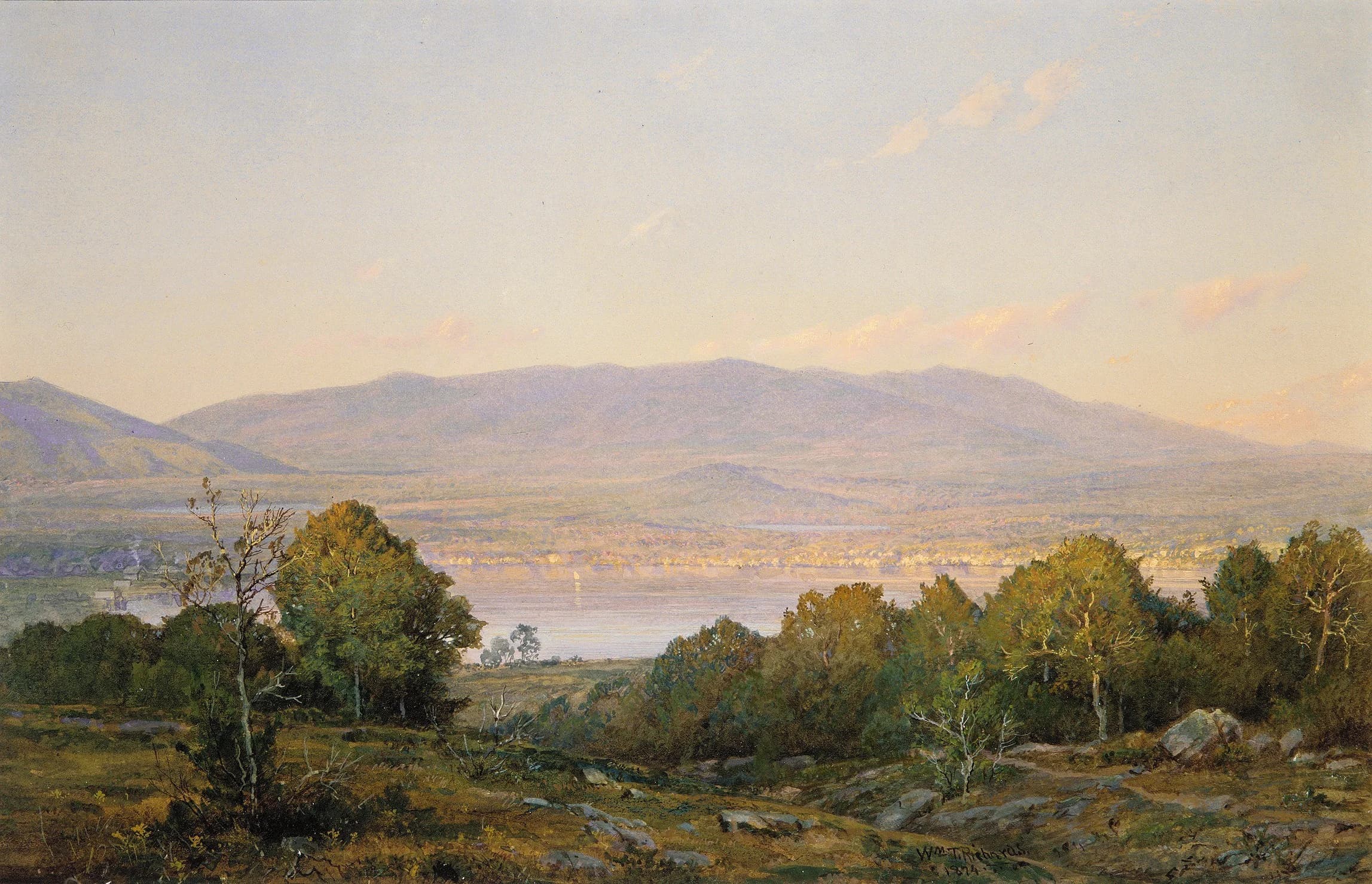 Mountain landscape from the Resonant homepage